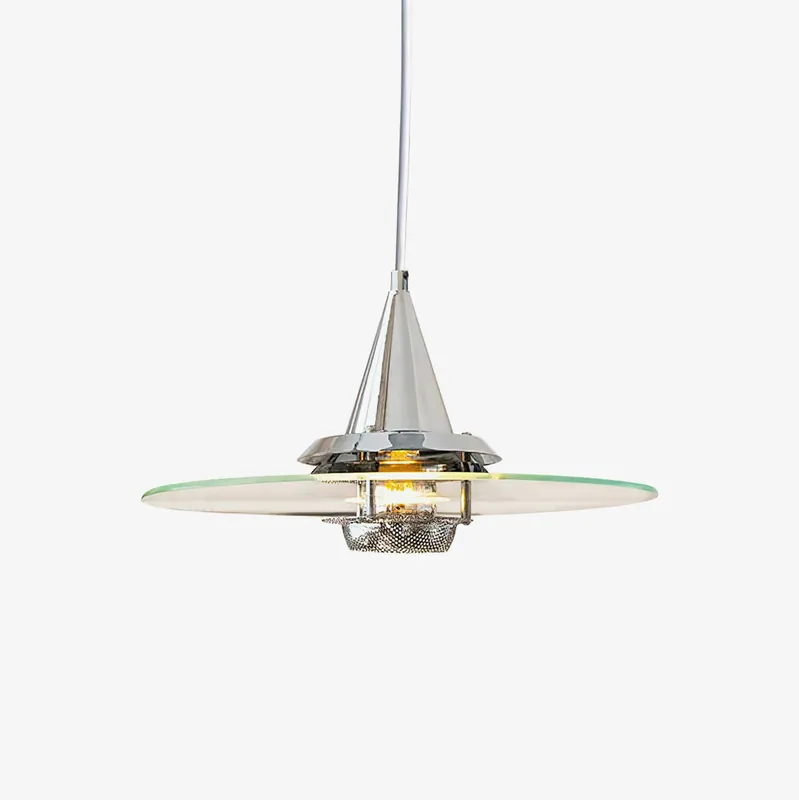 Vaughn Lampe Pendante en Verre Contemporaine