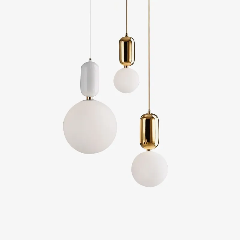 Carter Lampe Pendante en Verre Moderne