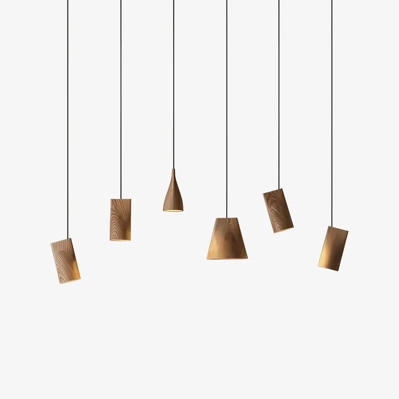 Ivarara Suspension Bois Asymétrique