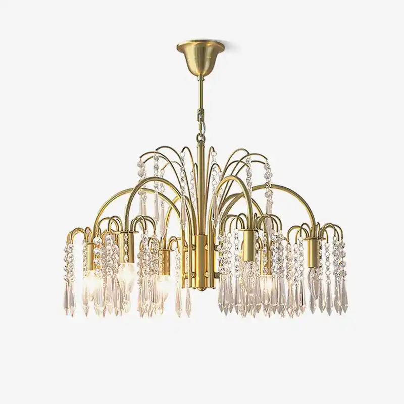 Lustra Chandelier Or Cristal Isla Dawn Regal