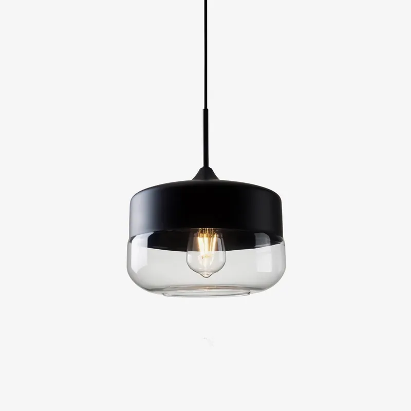 Aura Lampe Pendante Industrielle en Verre