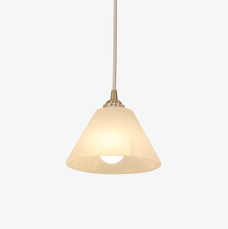 Liora Lampe Pendante Minimaliste en Albâtre