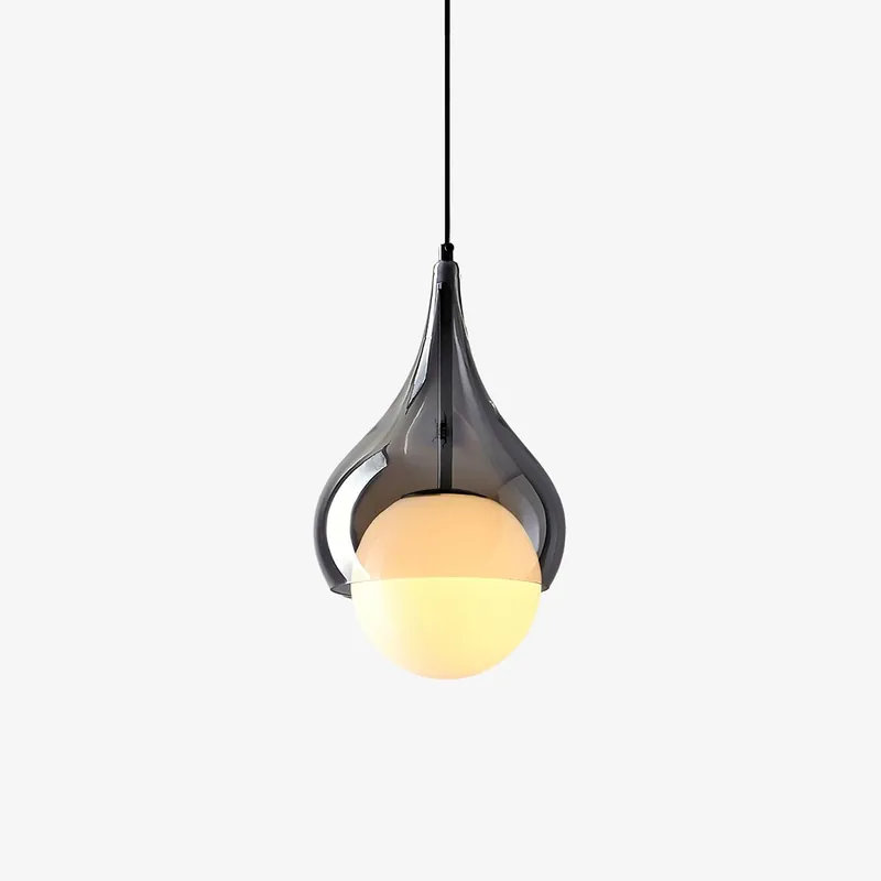 Droplet Lampe Pendante en Verre Élégante