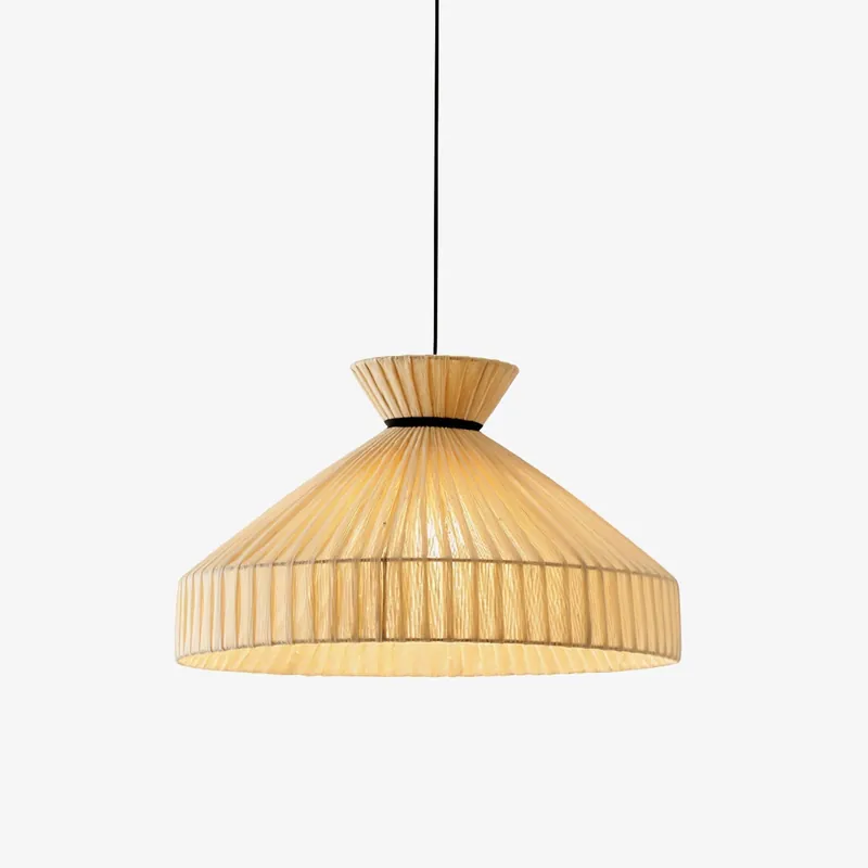 Cusoren Lampe Pendante Tissu Élégance Vague