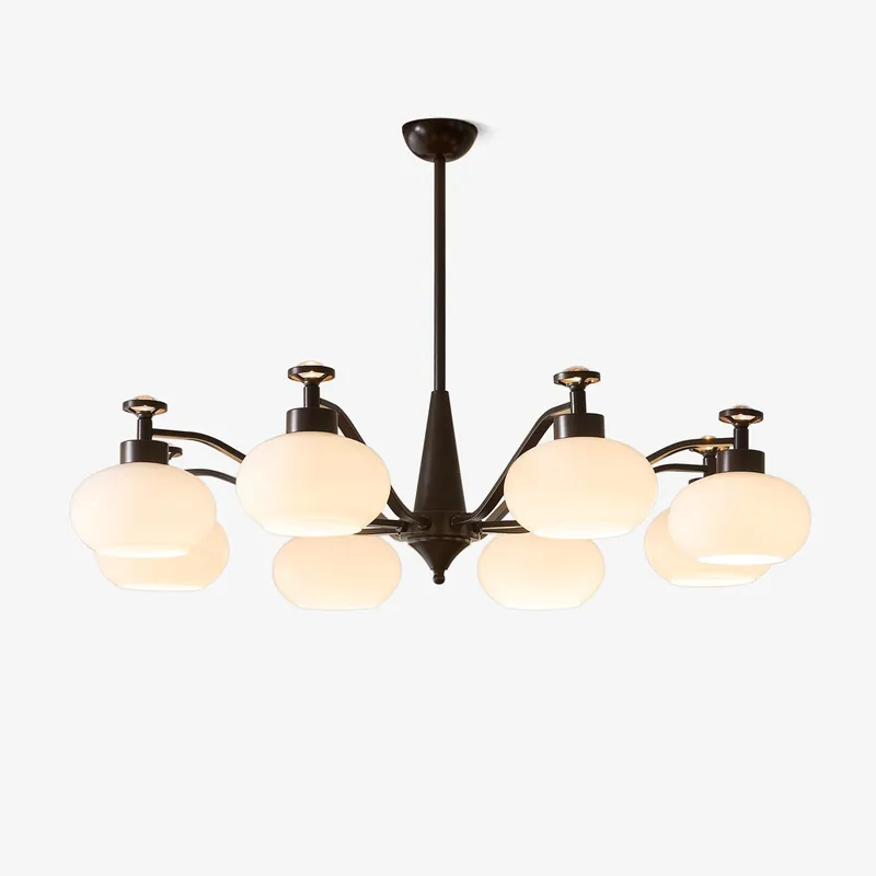 Althaen Chandelier Élégance Verre Vintage