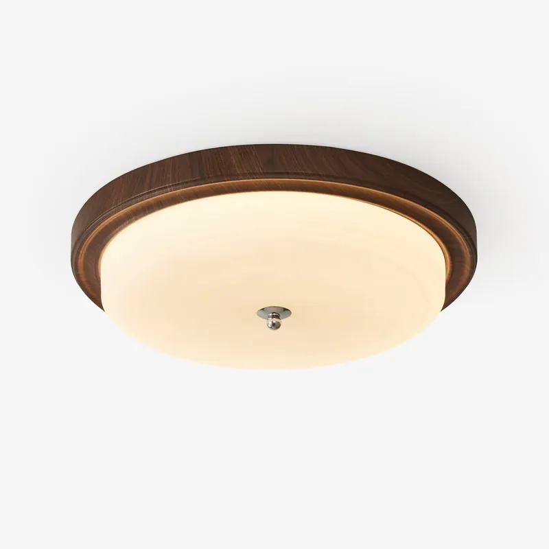 Nyshair Plafonnier en Verre Minimaliste Moderne