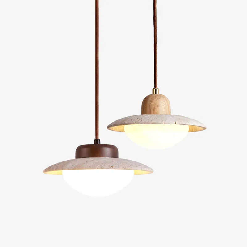Cason Hängeleuchte Minimalistisch aus Travertin