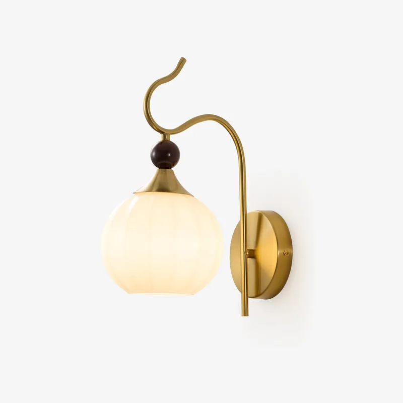 Celeste Vintage Wandleuchte aus Glas