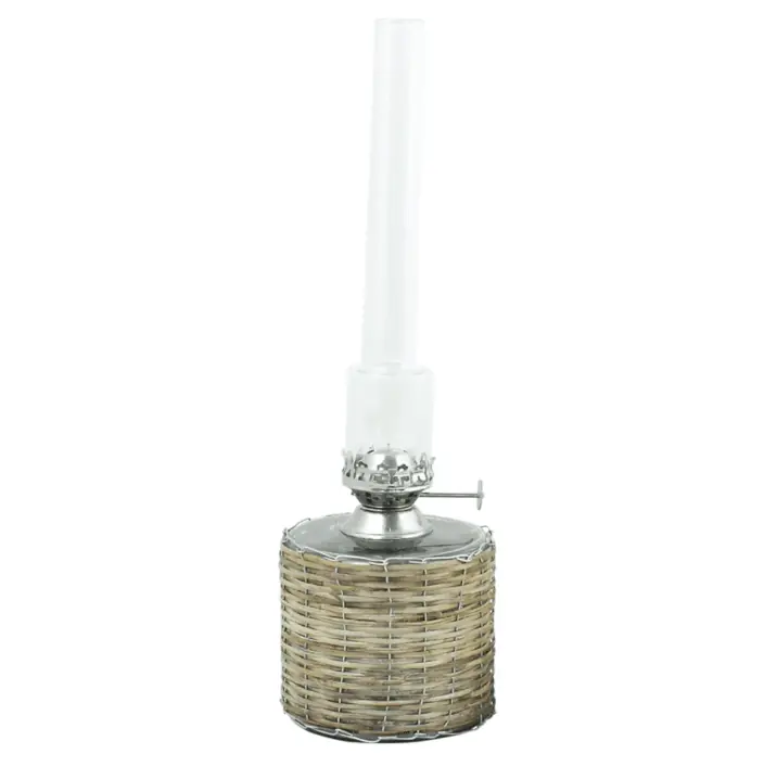 Basket-style kerosene lamp big