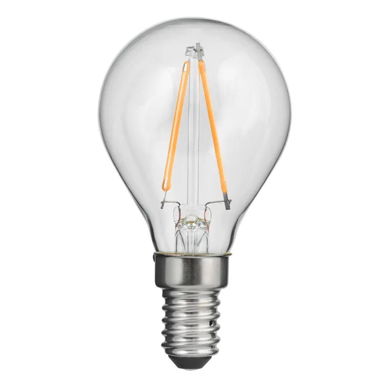 LED E14 boule 2W 2700K