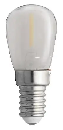 Ampoule E14 Poire Mat 0,8W 2700K