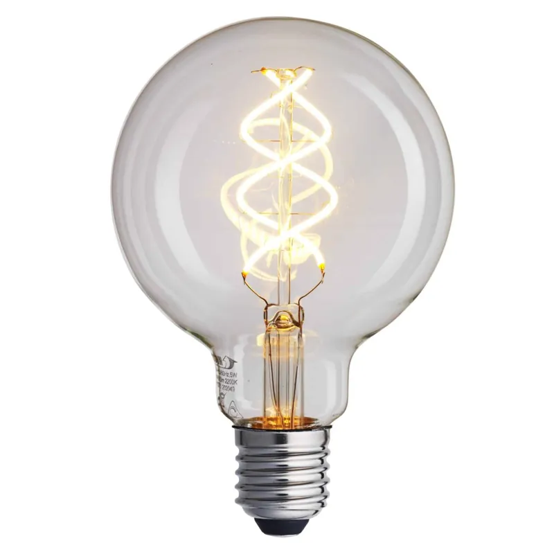 E27 Globe 5W 2200K Dimmable