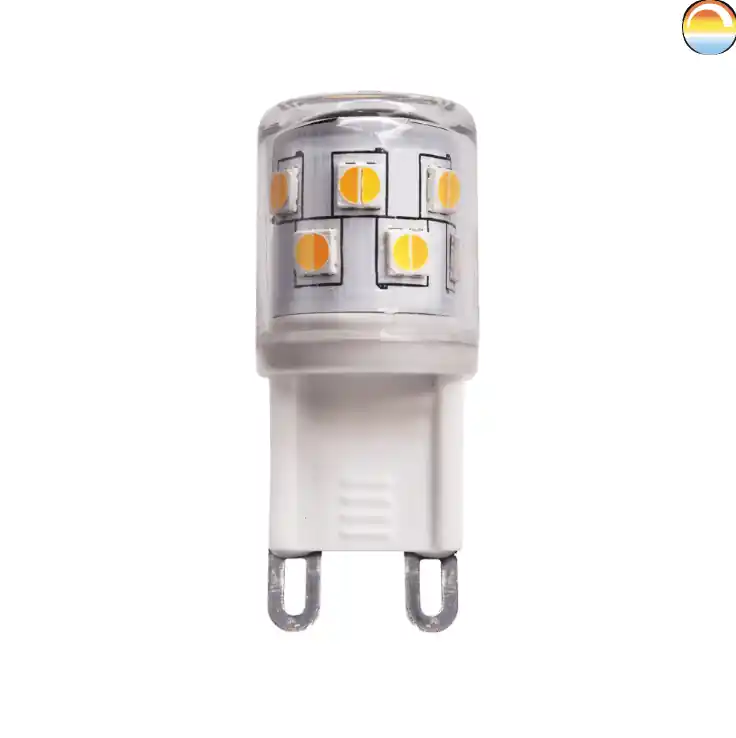 LED G9 MINI 2,5W 2200-3000K dim to warm