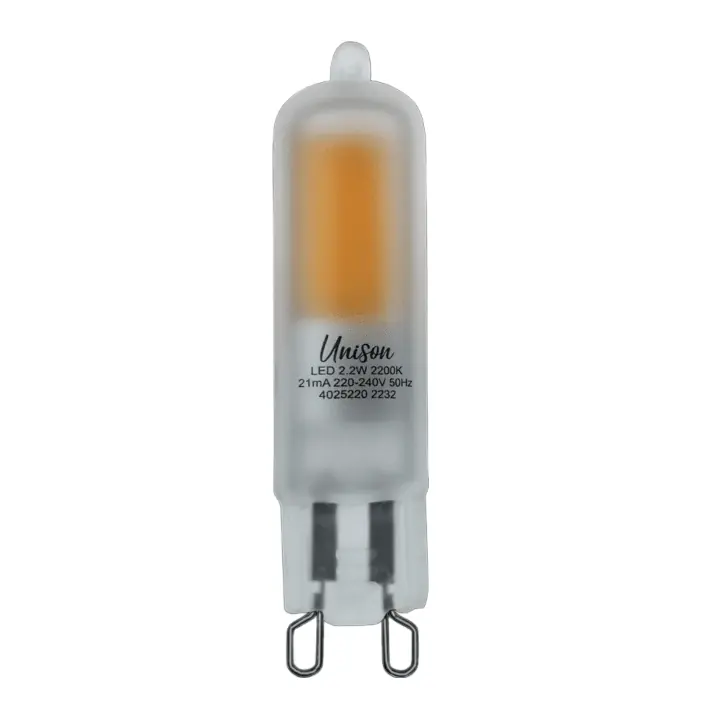 LED G9 mat 2,2W 2200K Dimmable