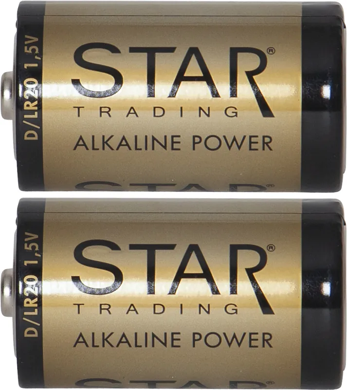 Batterie Lot De 2 D 1,5V Power Alkaline