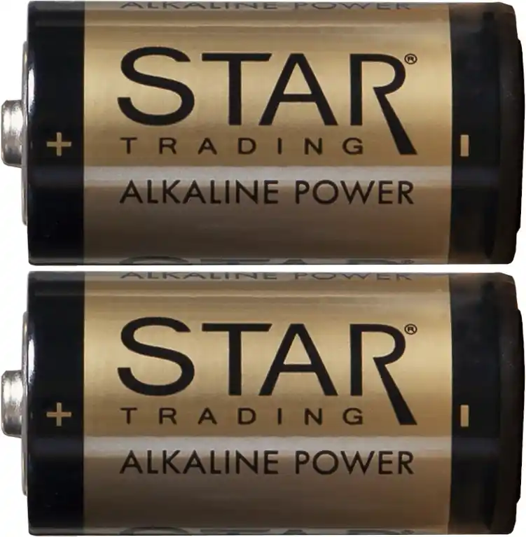 Batterie Lot De 2 C 1,5V Power Alkaline