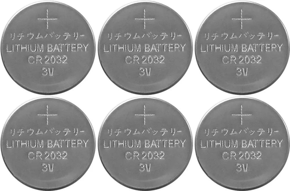 Batterie Pack De 6 CR2032
