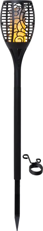 Flame lampe solaire