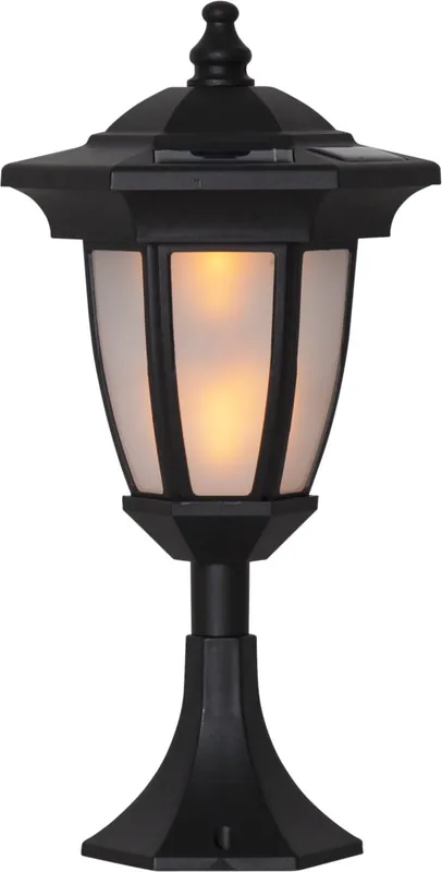 Flame lampe solaire
