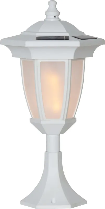 Flame lampe solaire