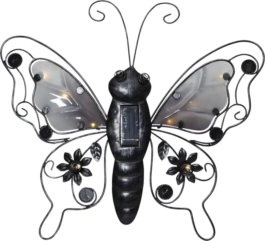 Butterfly lampe solaire