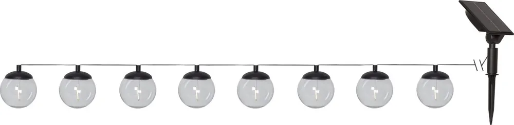 Globe lampe solaire