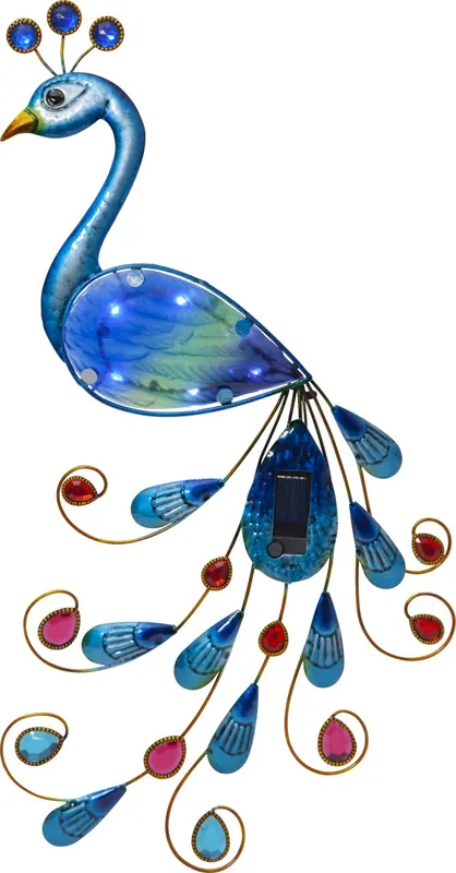 Peacock lampe solaire