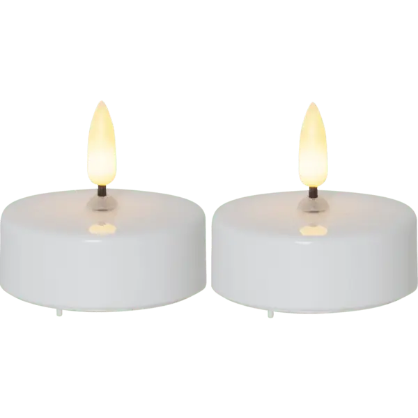 LED Bougie Chauffe-Plat Flamme