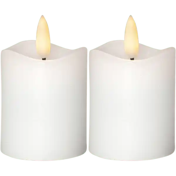 LED Bougie Pilier Flamme