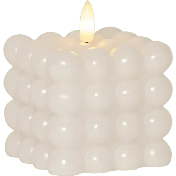 LED Bougie Pilier Flamme Dot