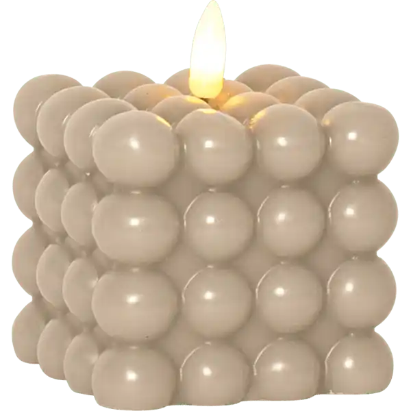 LED Bougie Pilier Flamme Dot