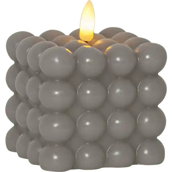 LED Bougie Pilier Flamme Dot