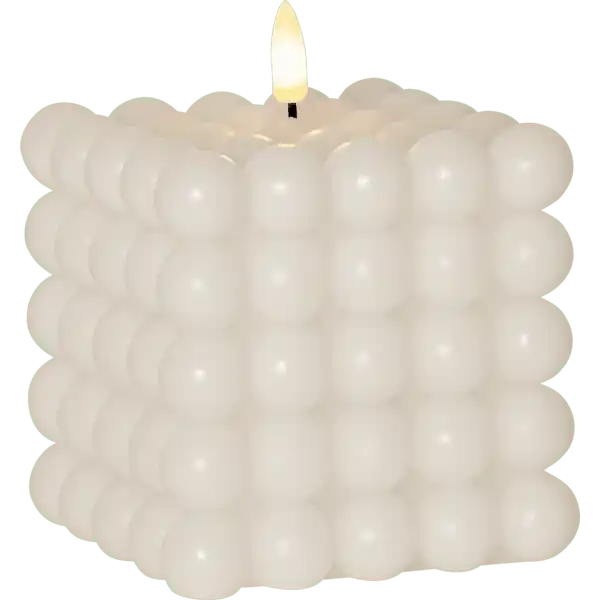 LED Bougie Pilier Flamme Dot