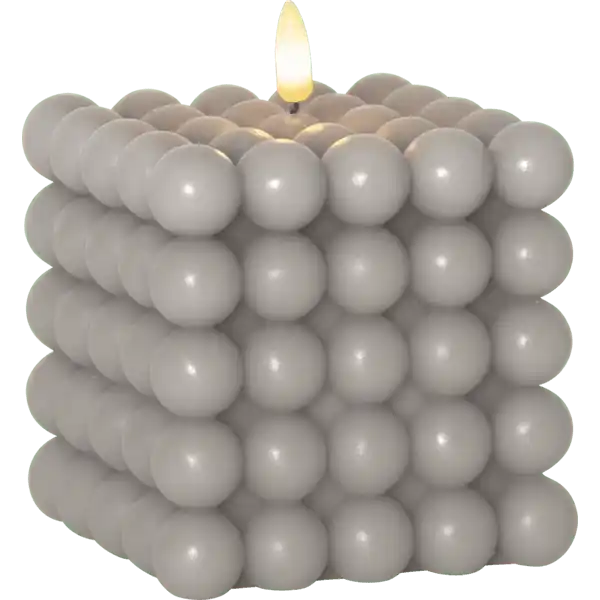 LED Bougie Pilier Flamme Dot