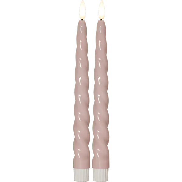 LED Bougie Cierge Flamme Shine