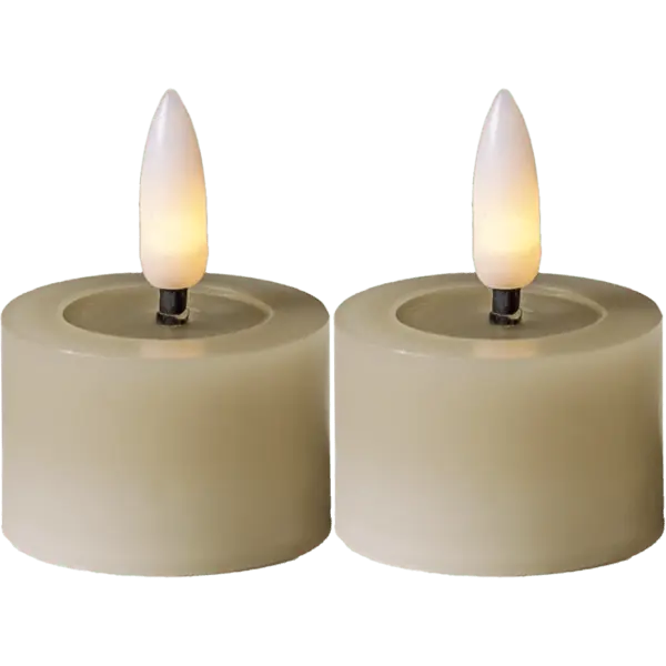 LED Bougie Chauffe-Plat Flamme Flow