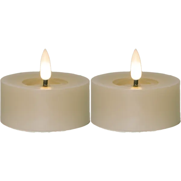 LED Bougie Chauffe-Plat Flamme Flow