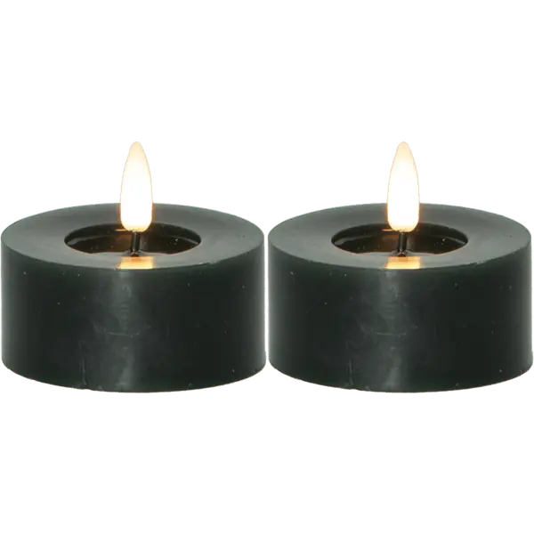 LED Bougie Chauffe-Plat Flamme Flow