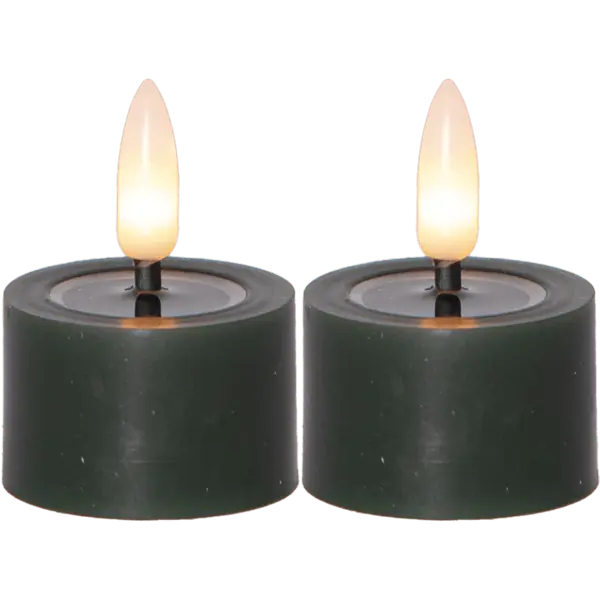 LED Bougie Chauffe-Plat Flamme Flow