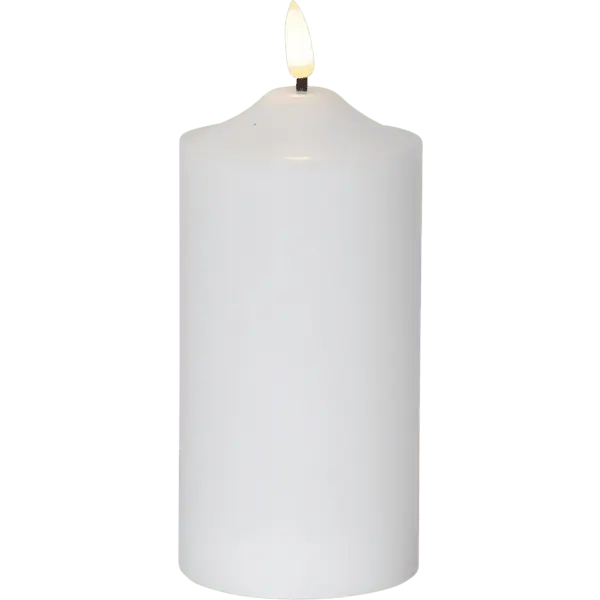 LED Bougie Pilier Flamme