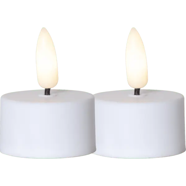 LED Bougie Chauffe-Plat Flamme