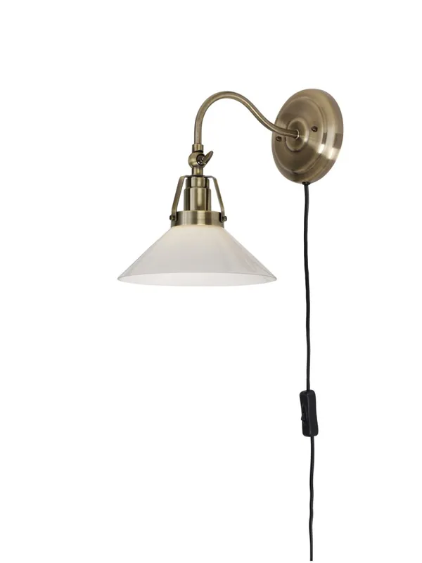 Lampe Style École Ø20 applique murale