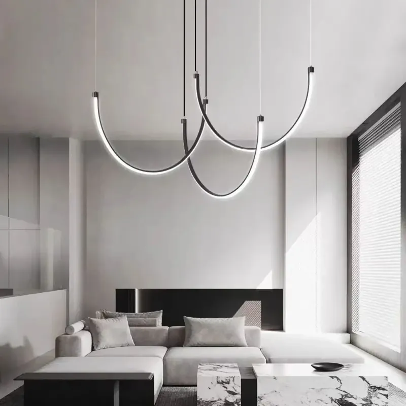 Suspension luminaire | shaped