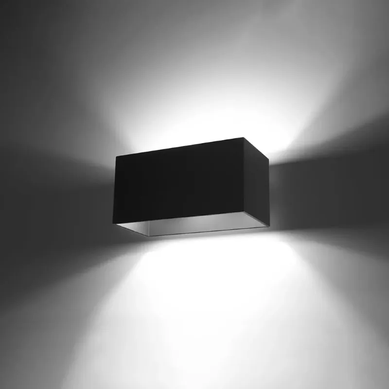 QUAD MAXI wall light, black