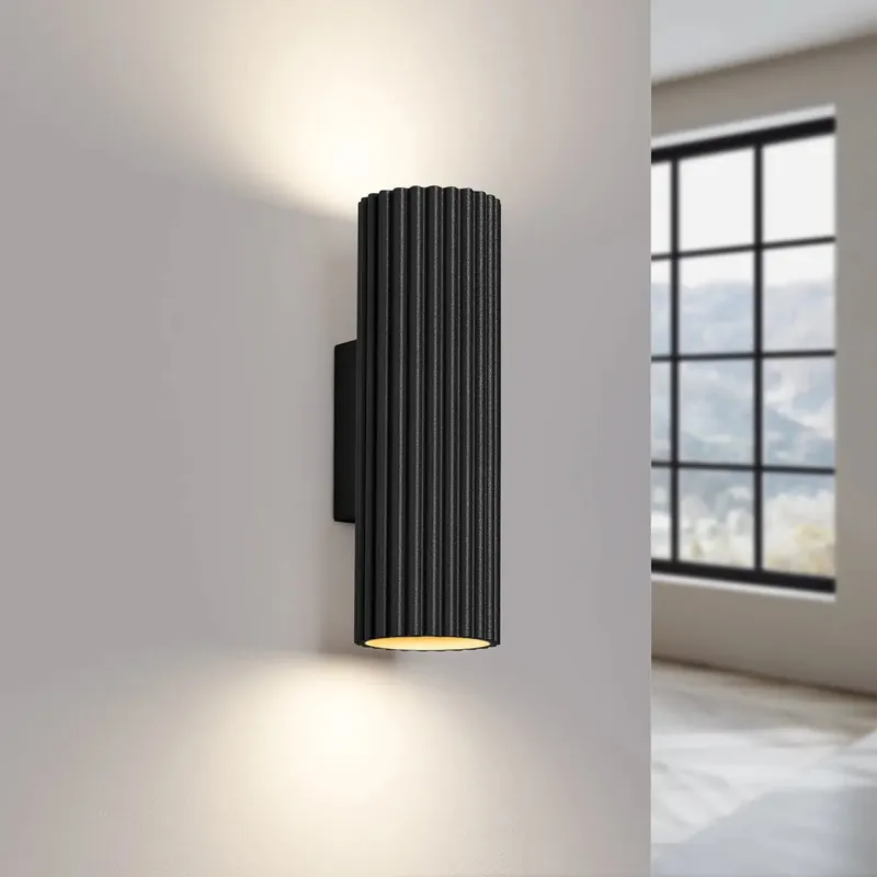 KARBON 20 black wall light