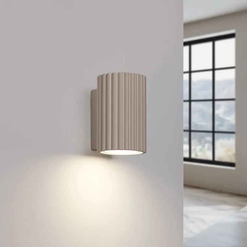 KARBON 10 taupe wall light