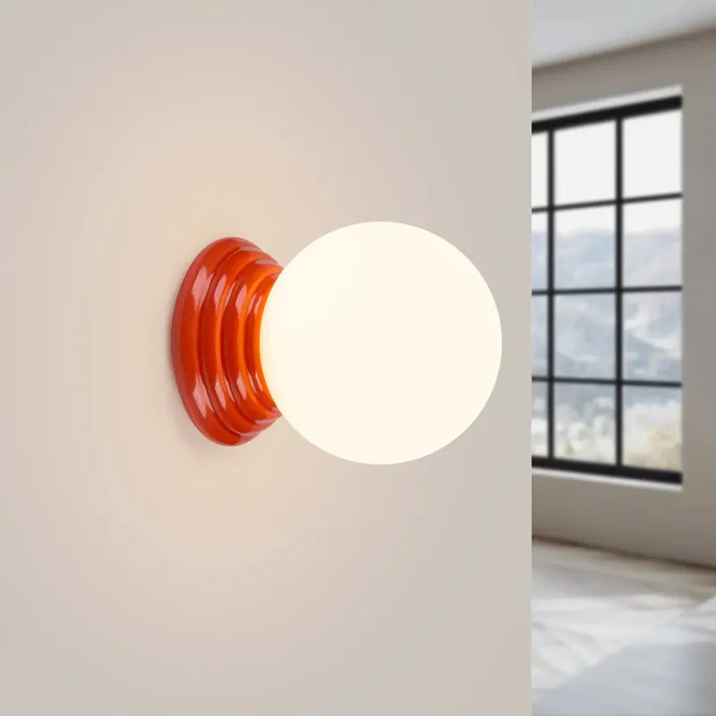 ZORI peach wall light IP44
