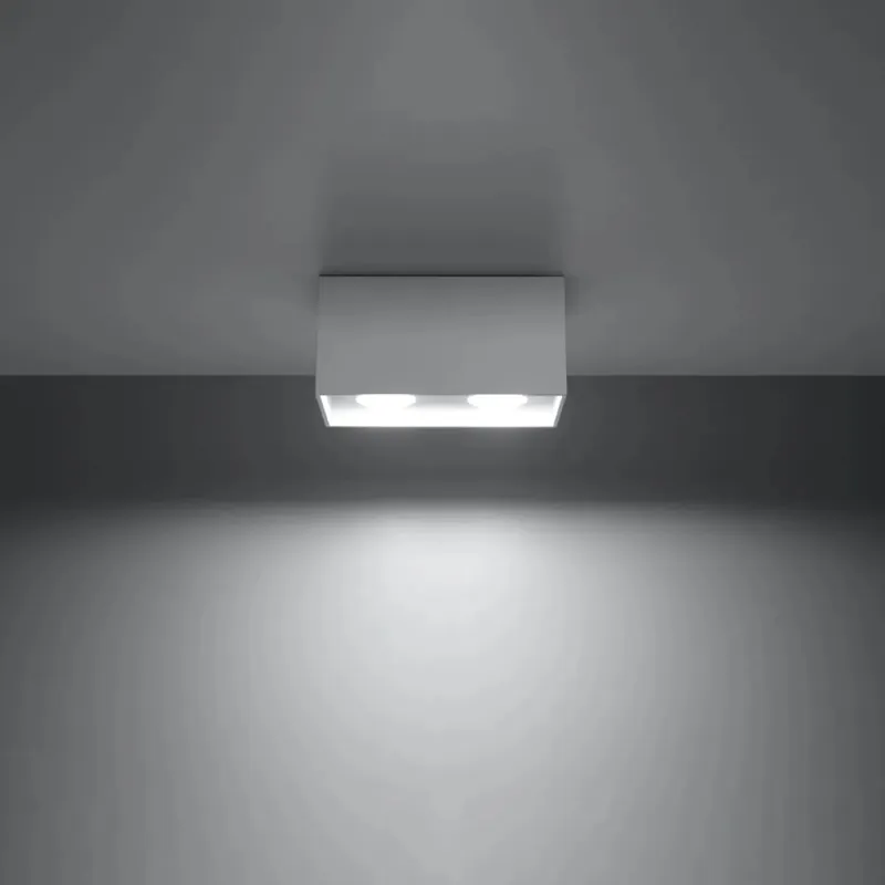 QUAD white ceiling light