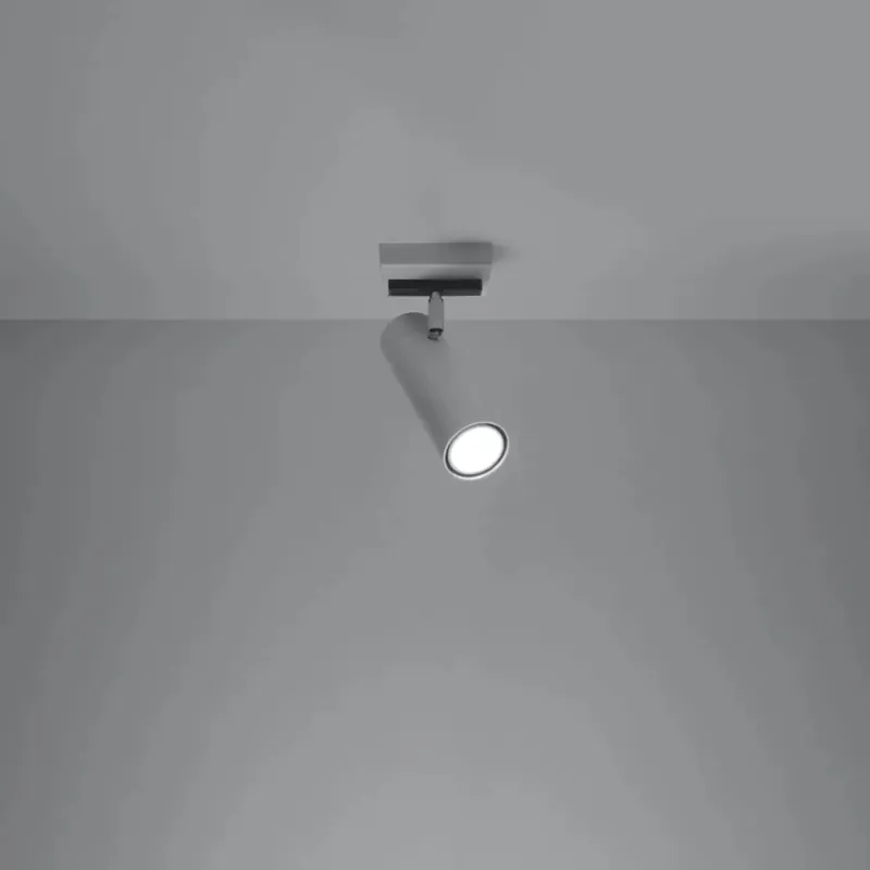 DIREZIONE 1 white ceiling light