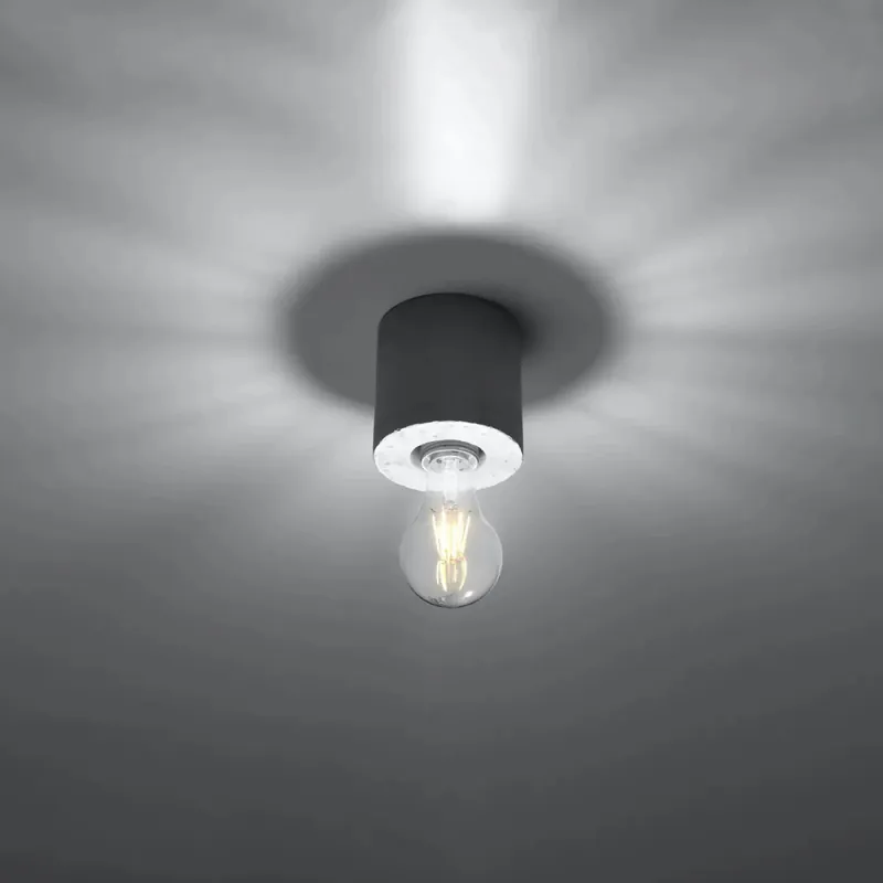 SALGADO concrete ceiling light